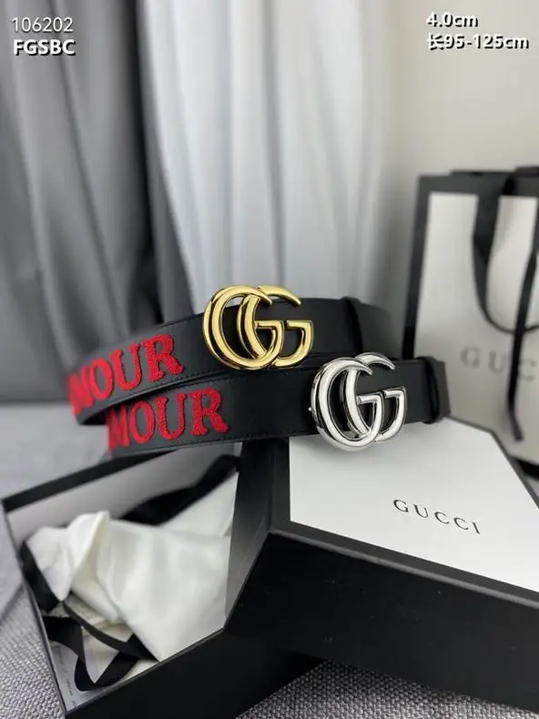 Gucci Belt 40mmX95-125cm 8L17